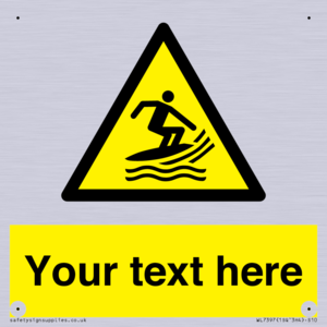 WL7397: Custom Warning surf craft area