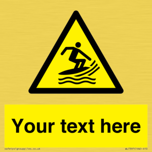 WL7397: Custom Warning surf craft area