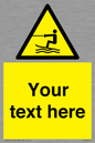 WL7413: Custom Warning towed water activity area