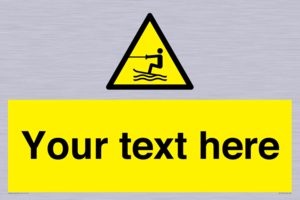 WL7413: Custom Warning towed water activity area
