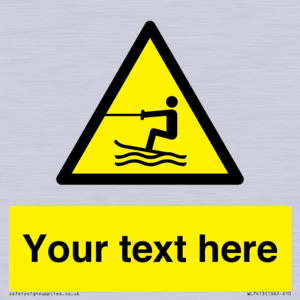 WL7413: Custom Warning towed water activity area