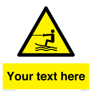 WL7413: Custom Warning towed water activity area