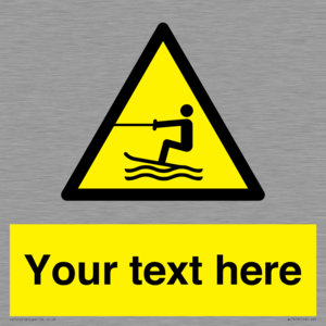WL7413: Custom Warning towed water activity area