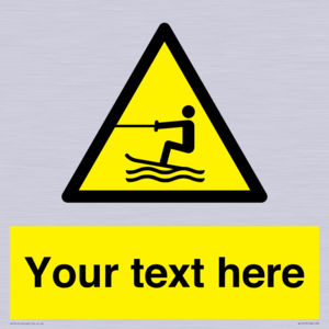 WL7413: Custom Warning towed water activity area