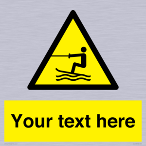 WL7413: Custom Warning towed water activity area