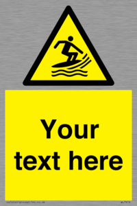 WL7414: Custom Warning Surf craft area
