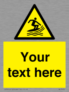 WL7414: Custom Warning Surf craft area