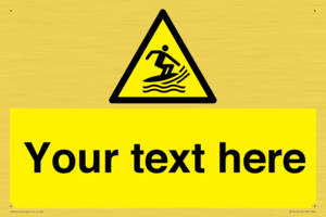 WL7414: Custom Warning Surf craft area