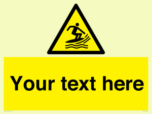 WL7414: Custom Warning Surf craft area