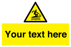 WL7414: Custom Warning Surf craft area