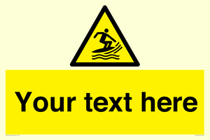 WL7414: Custom Warning Surf craft area