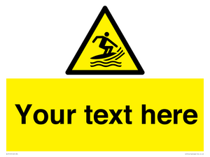 WL7414: Custom Warning Surf craft area