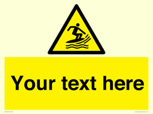 WL7414: Custom Warning Surf craft area