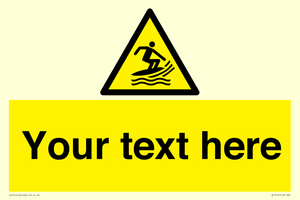 WL7414: Custom Warning Surf craft area