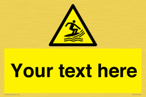 WL7414: Custom Warning Surf craft area