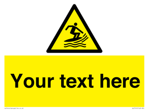WL7414: Custom Warning Surf craft area