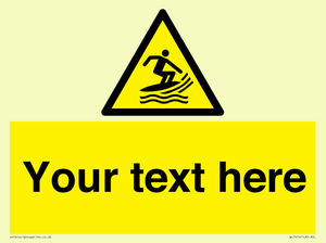 WL7414: Custom Warning Surf craft area