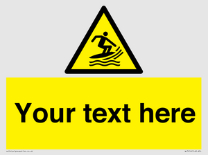 WL7414: Custom Warning Surf craft area