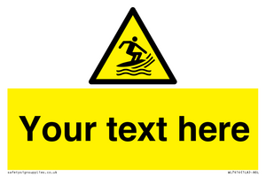 WL7414: Custom Warning Surf craft area