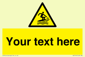 WL7414: Custom Warning Surf craft area