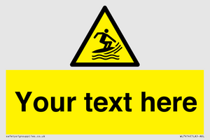 WL7414: Custom Warning Surf craft area