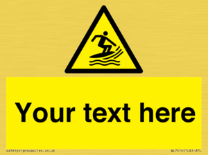 WL7414: Custom Warning Surf craft area