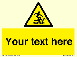 WL7414: Custom Warning Surf craft area