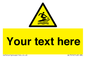 WL7414: Custom Warning Surf craft area