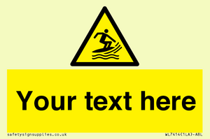 WL7414: Custom Warning Surf craft area