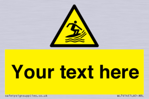 WL7414: Custom Warning Surf craft area