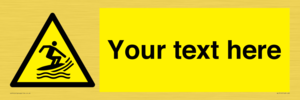 WL7414: Custom Warning Surf craft area