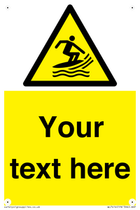 WL7414: Custom Warning Surf craft area