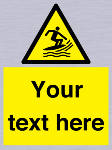WL7414: Custom Warning Surf craft area