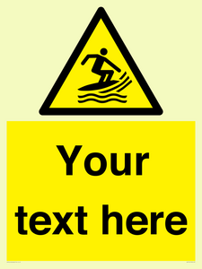 WL7414: Custom Warning Surf craft area