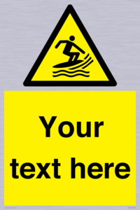 WL7414: Custom Warning Surf craft area