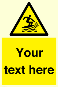 WL7414: Custom Warning Surf craft area