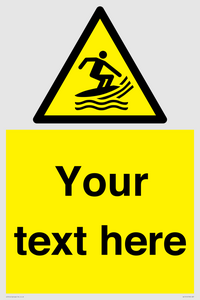 WL7414: Custom Warning Surf craft area
