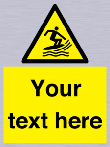 WL7414: Custom Warning Surf craft area