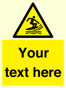 WL7414: Custom Warning Surf craft area