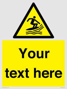 WL7414: Custom Warning Surf craft area