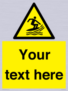 WL7414: Custom Warning Surf craft area