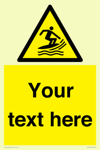 WL7414: Custom Warning Surf craft area
