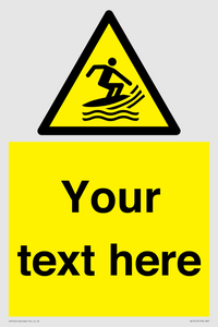 WL7414: Custom Warning Surf craft area