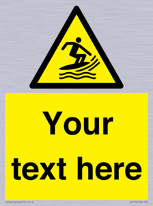 WL7414: Custom Warning Surf craft area