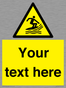 WL7414: Custom Warning Surf craft area