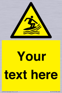 WL7414: Custom Warning Surf craft area