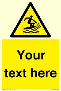 WL7414: Custom Warning Surf craft area