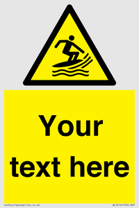WL7414: Custom Warning Surf craft area