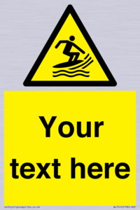 WL7414: Custom Warning Surf craft area