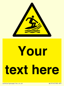 WL7414: Custom Warning Surf craft area